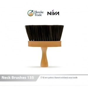 NIVA 135 NECK BRUSH - Goat Hair