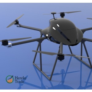 Kernel Dynamics Kuark V2 Industrial Drone - 3 Batteries