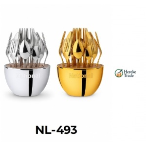 NATİONAL 24 PIECES CUTLERY SPOON SET