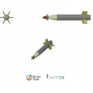 155mm Satallite Missile Grenade