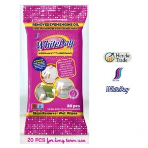 Whiteday Stain Remover Wet Wipes