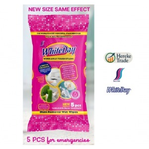 Whiteday Stain Remover Wet Wipes 5