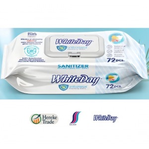 Whiteday Antibacterial Wet Wipes 72 pcs