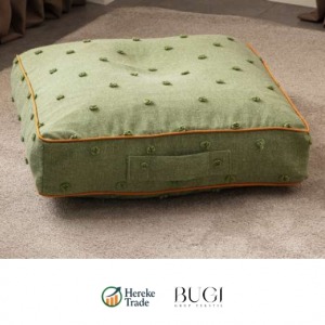 Square Round Polka Dot Floor Cushion