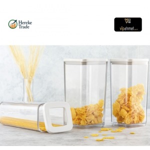 SQUARE STORAGE CONTAINER, 3x1700 ML