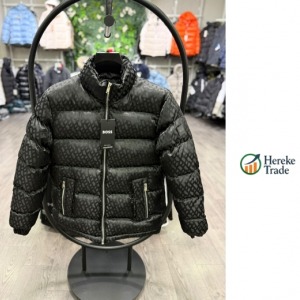 Men’s Patterned Quilted Puffer Jacket