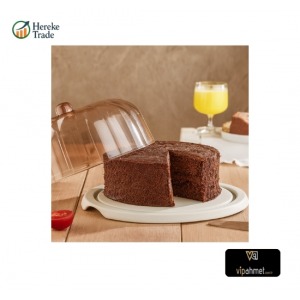 DIAMOND CAKE GLASS, COPPER 