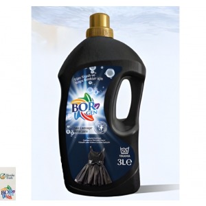 BORGEN LIQUID LAUNDRY DETERGENT 3L (For All Black and Dark Colors)