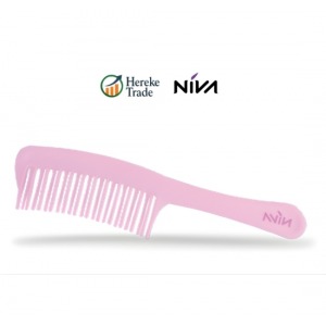 NIVA 606 ROUND PLASTIC COMB Pink