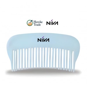 NIVA 606 ROUND PLASTIC COMB Blue 2