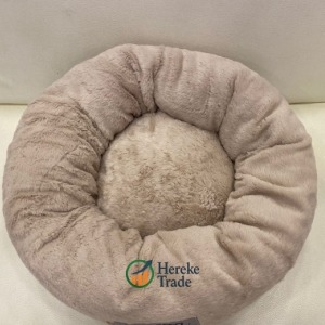 Plush Round Cat Bed