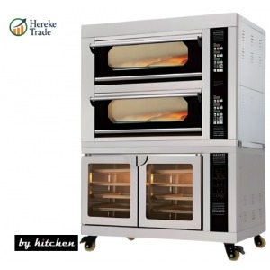 Two-Tier Stone-Based Electric Oven