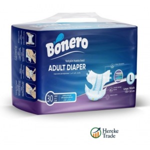 Bonero Adult Diapers Large 30 Pcs